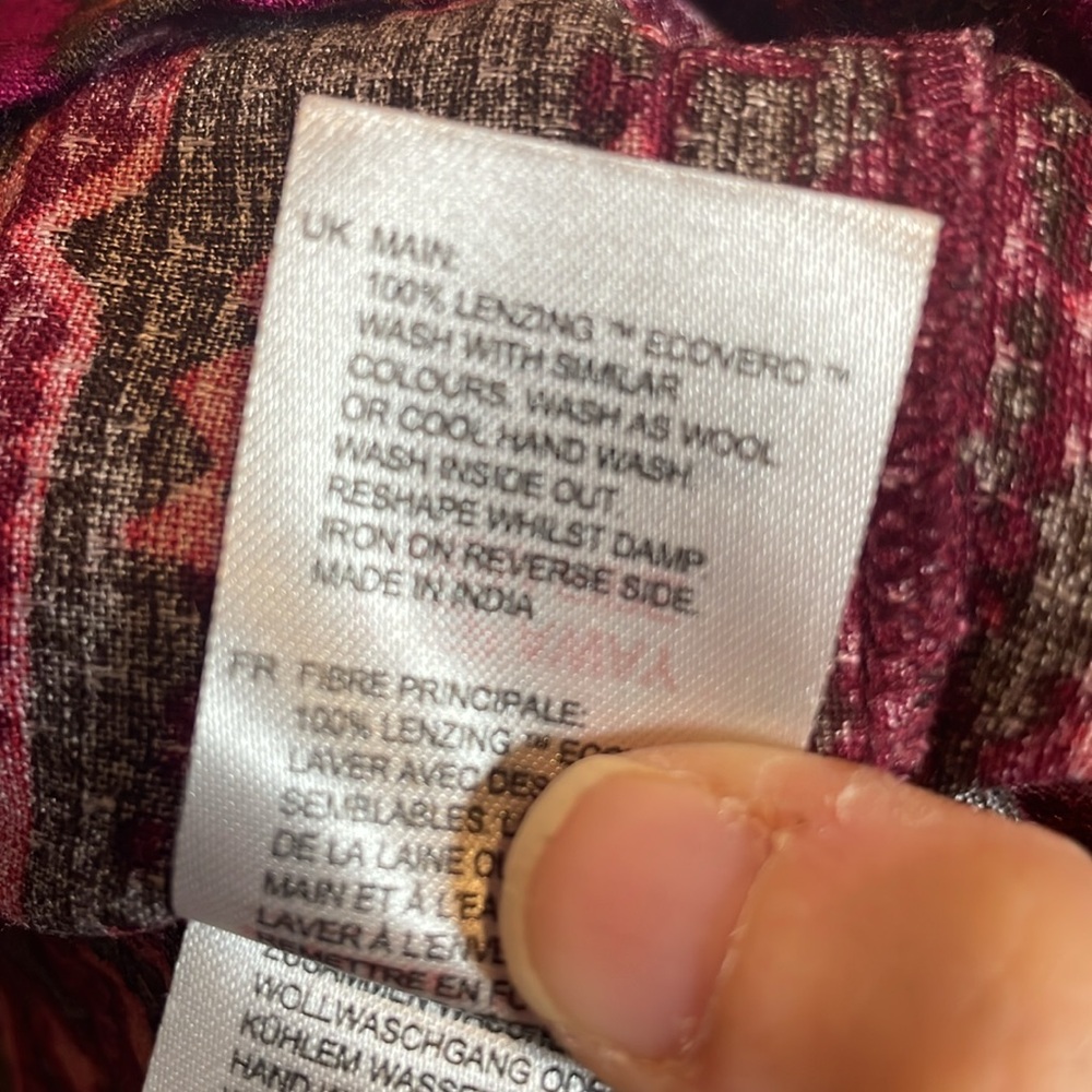 White Stuff Patterned Long Sleeve Top - image 3